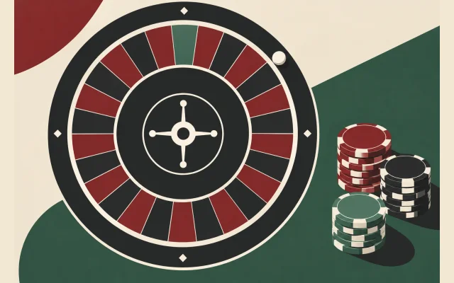 Illustration conceptuelle : roulette