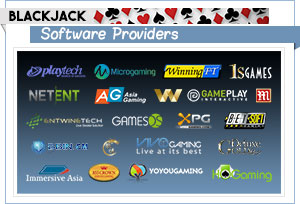 blackjack software providers