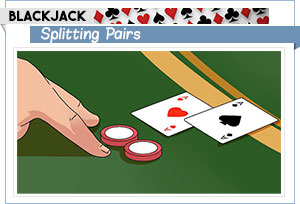 blackjack splitting pairs