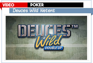 deuces wild netent logo