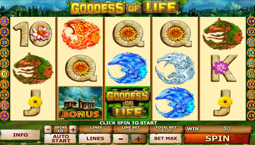 goddes of life screenshot