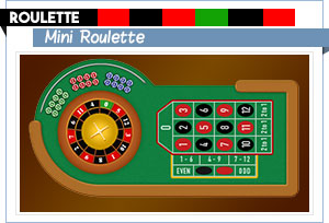 mini roulette layout