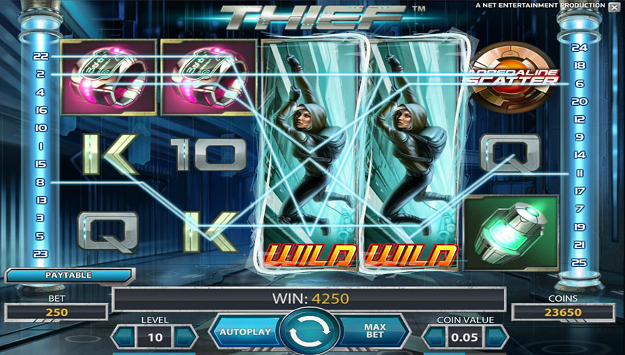 thief slot screenshot