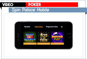video poker spin palace mobile