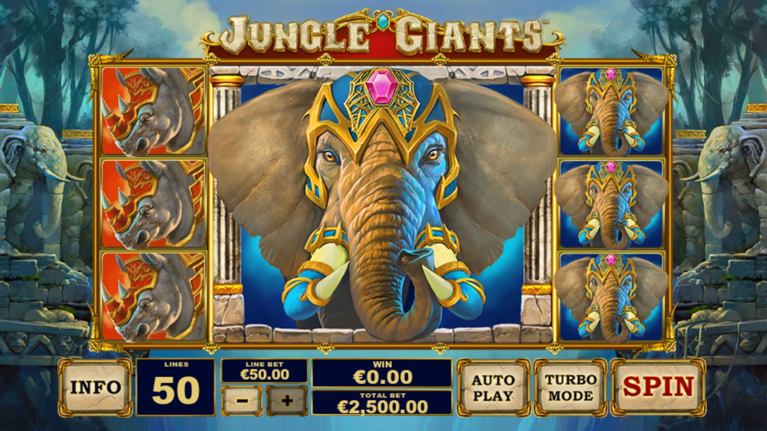 jungle giants slot screenshot