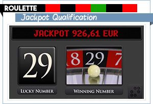 roulette jackpot qualification
