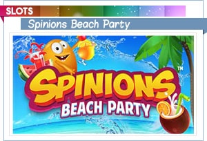spinions beach party slot