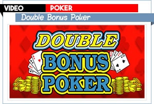 video poker double bonus