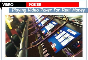 video poker playing for real money